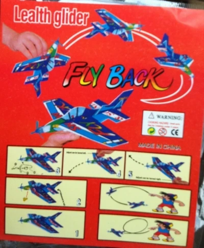 Новинка игрушечный самолет пена Fly Back игрушечный самолет