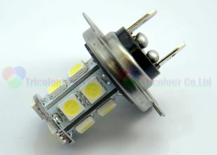 AutoEC H7 13 SMD 5050 ультра яркие красные/зеленые/белые автомобильные передние фары LED передняя противотуманная фара дальнего света 12 V 200 шт./лот# LJ12