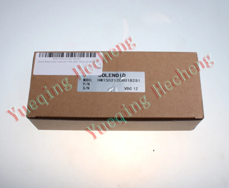 Diesel Shut Down Solenoid 1500-2047 1502ES-12C6U1B2S1 Free shipping