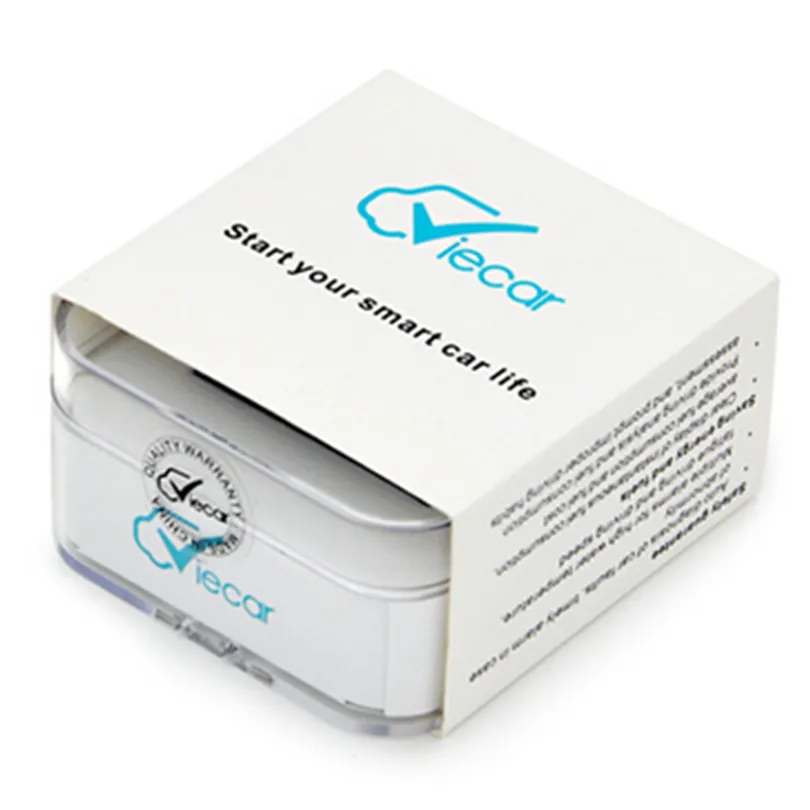 Новые Viecar2.0 Bluetooth показателя viecar OBD ELM327 автомобиля диагностический детектор сканер Android для нескольких марок автомобилей