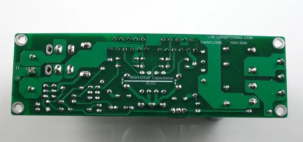 GAINCLONE LM3875 два канала с защитой питания 50 Вт+ 50 Вт 8ohm AMP kit DIY Высокое качество