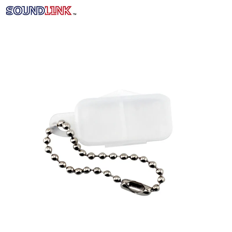 Hearing Aid Clear Plastic Battery Case Batteries Box Button Battery