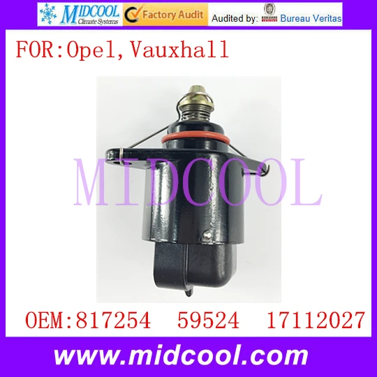

New Auto IAC Idle Air Control Valve use OE NO. 817254 , 59524 , 17112027 for Opel Vauxhall