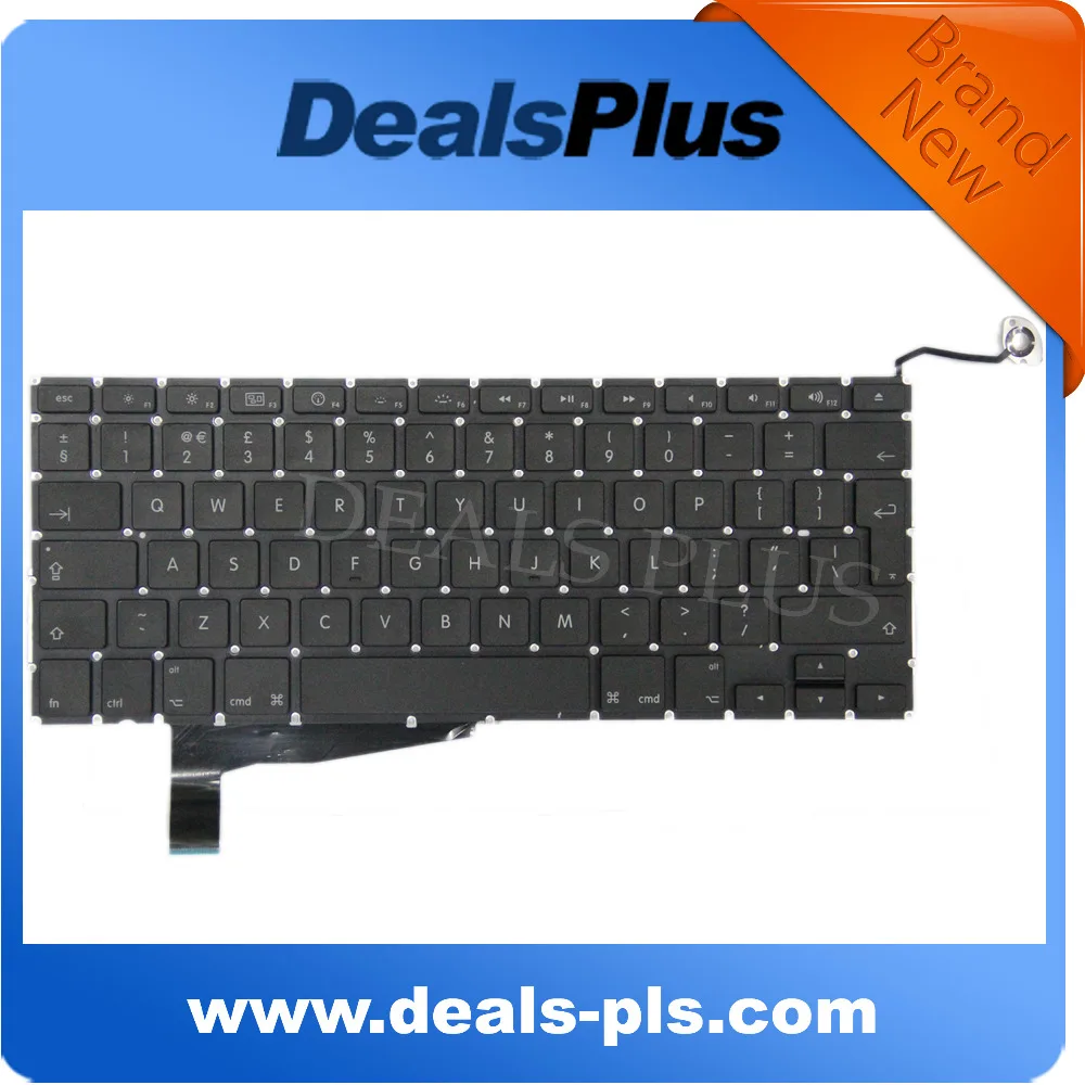 NEW A1286 UK keyboard FITS APPLE Macbook Pro A1286 UK KEYBOARD YEAR OF ...