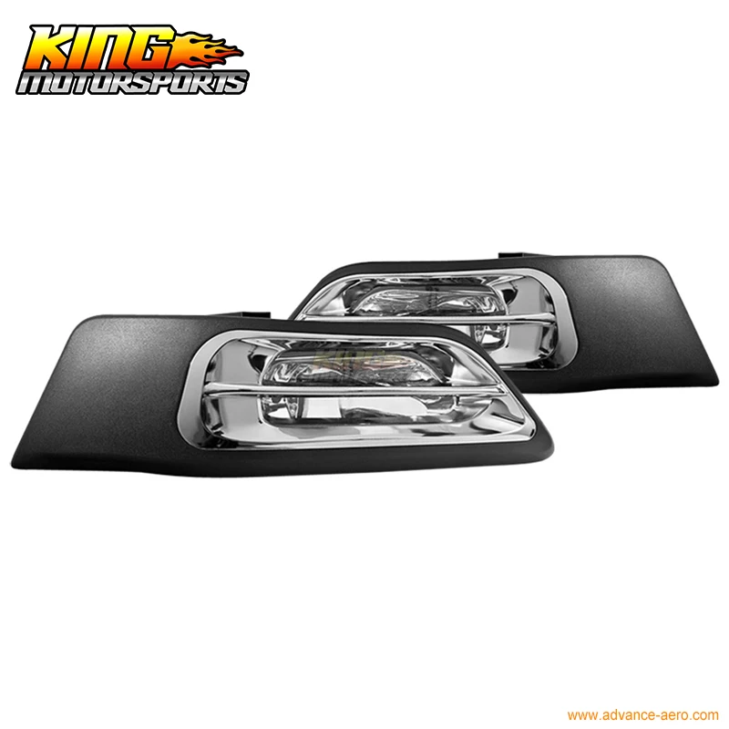 

For Winjet 02-04 Honda CRV Fog Lights Lamp & Wiring Kit (Clear) USA Domestic Free Shipping Hot Selling