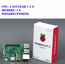2 pieces Raspberry Pi Model 3 B onboard wi-fi and bluetooth broadcom – 4 nuclear 1.2 G CPU, memory 1 G, onboard BCM43143