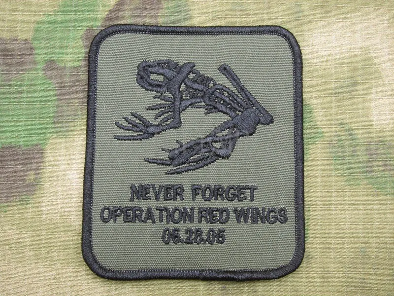 Зеленый DEVGRU NSWDG никогда не забывайте Управление Red Wings Военная Униформа Тактическая Мораль Вышивка патч b3317