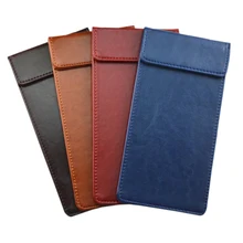 1 шт. устройства ручка держатель для напитков папку Искусственная кожа слово доска папки меню рецепт кассир папку