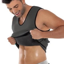 Талии влаги влагу корсеты для мужчин средства ухода за кожей пояса утягивающие Shaper короткий рукав Undershir