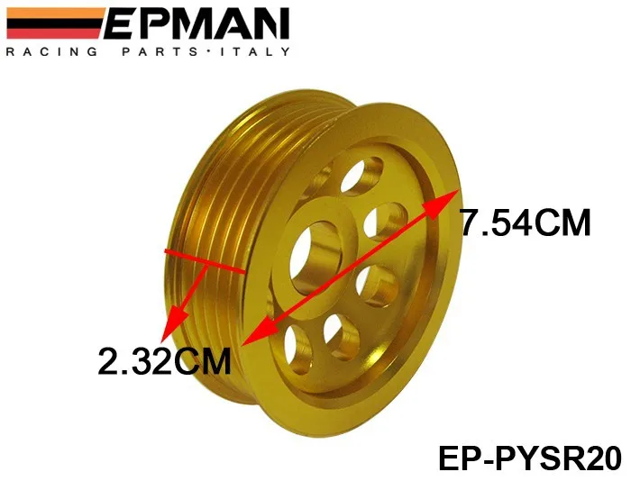 Для NISSAN S15 S14 SR20 моторный двигатель BAY GOLD UNDERDRIVE кривошипный шкив Jdm TUNE EP-PYSR20