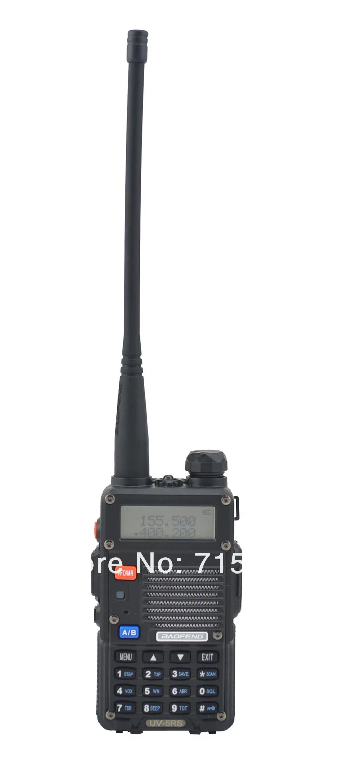 2014 Новинка! Baofeng UV-5RS 136-174 МГц и UHF400-520MHz двухдиапазонный 5 Вт/1 Вт 128CH FM 65-108 МГц с бесплатными наушниками Портативное двухстороннее радио