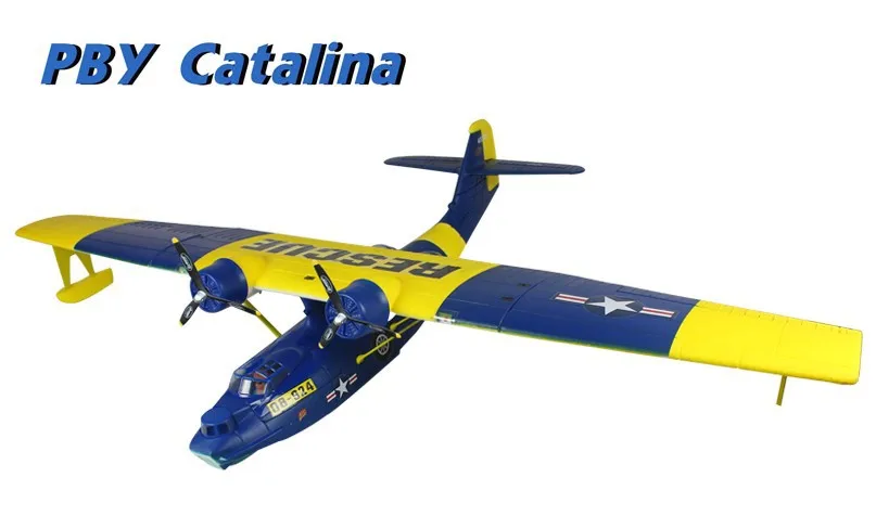 Dynam DY8943 rc электрический реквизит самолет PNP PBY Catalina EPO 1470 мм