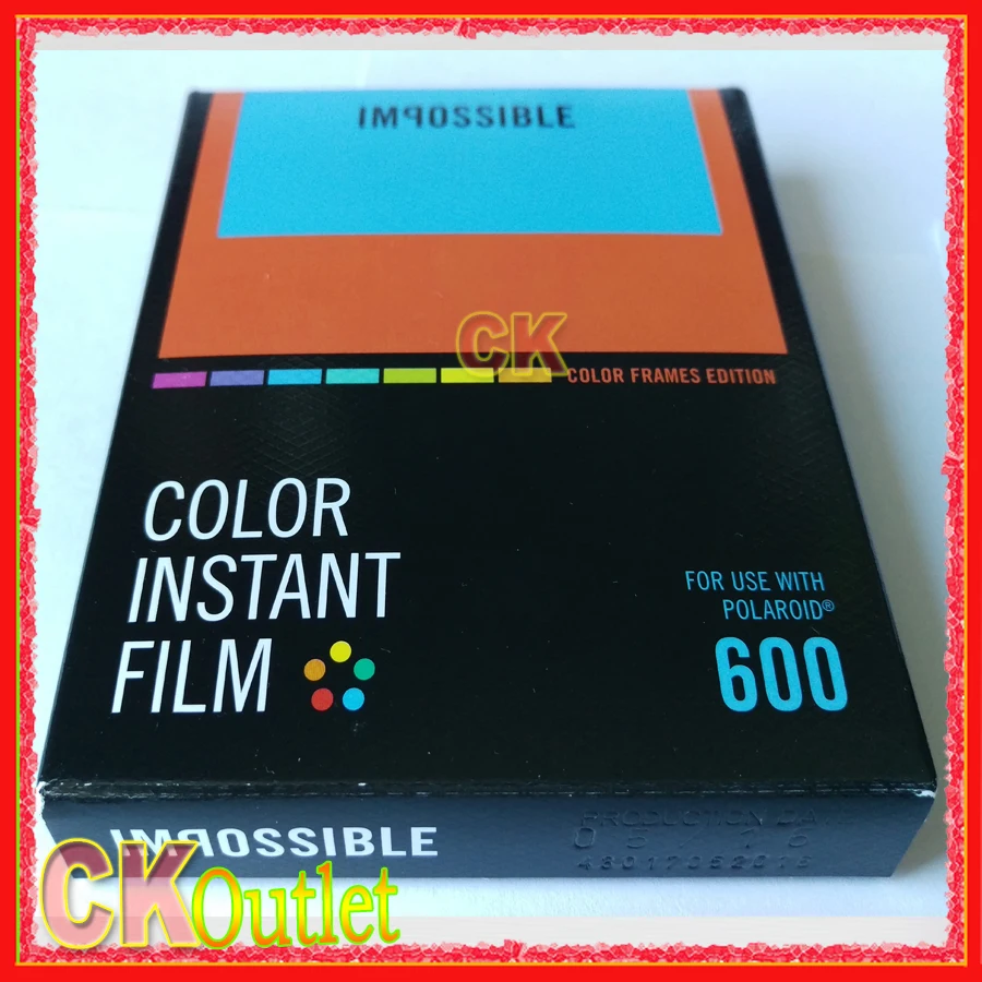 Impossible Project Color Film for Polaroid 600 636 2000 ...