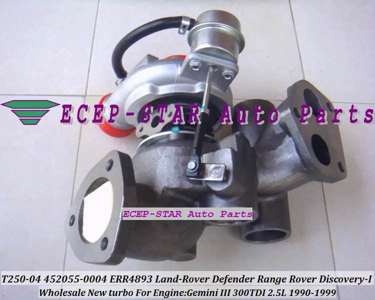 Турбо картридж CHRA T250-04 452055 452055-5004S ERR4893 для Land-Rover Discovery для Range Rover Gemini 3 300TDI 2.5L
