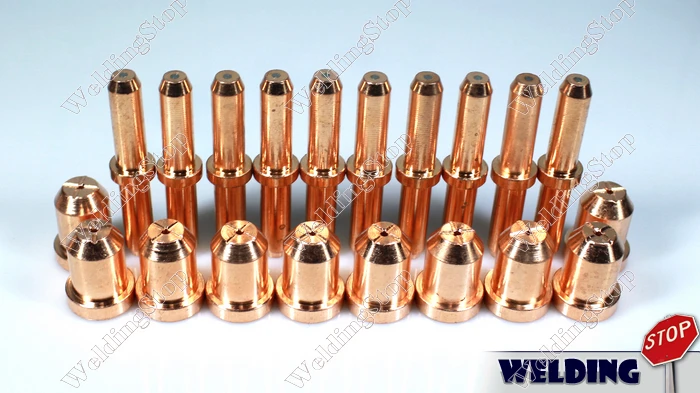 Jg-100 плазменный резак горелка Расходные длинные electrode_nozzle 20 шт