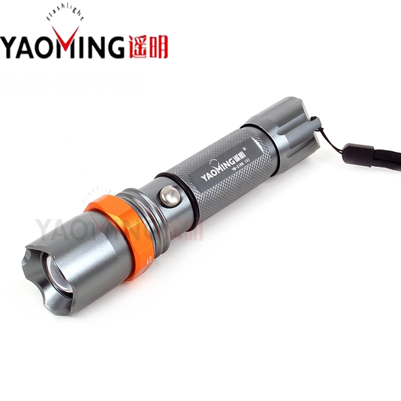 

2017 new style LED flashlight CREE Q5 high power cree led waterproof tactical rechargeable police torch lantern by 18650 camping