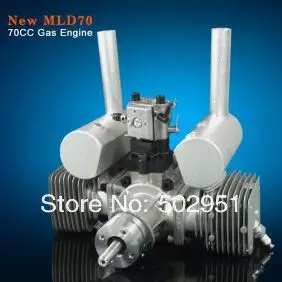 Бренд MLD70 70CC двухцилиндровый газовый двигатель обновленная версия Лидер продаж и, млд 70, MLD-70