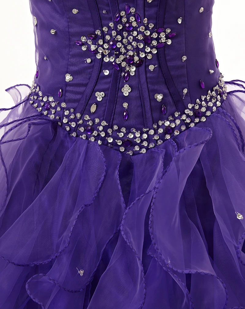Фиолетовое бальное платье Бальные платья Vestidos De 15 Anos Robe Quinceanera Формальное женское платье для выпускного вечера De Debutante