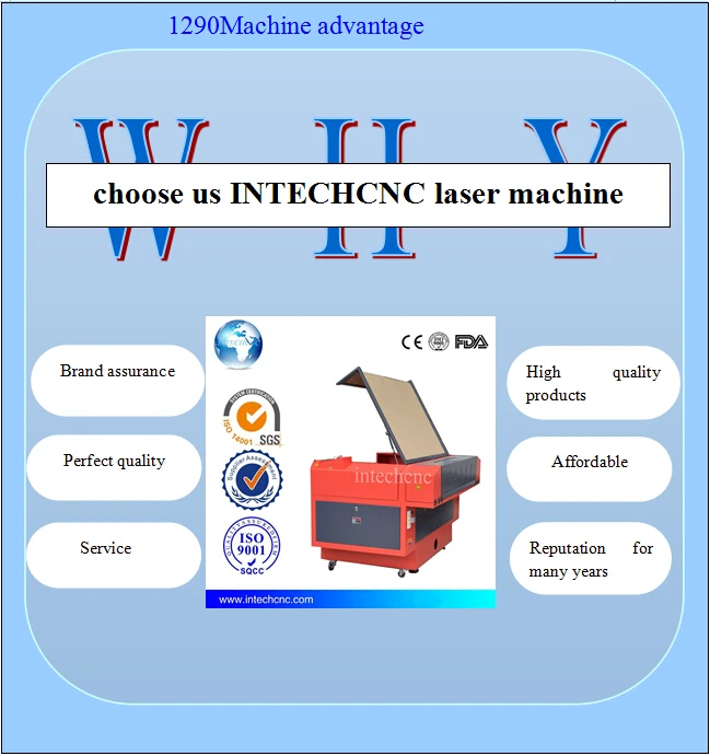 Высокая конфигурация! Аппарат для лазерной очистки intechcnc лазерный аппарат цена для лазерной гравировки 1290