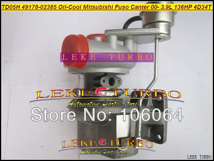 Turbo TD05H 49178-02385 ME014881 49178-02350 4917802350 49178-02380 ME220308 для MITSUBISHI Fuso Canter 4D34 4D34TDI 4D34T 3.9L