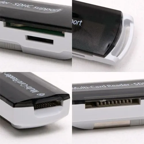 Kebidu USB 2,0 все в 1 мульти в одном Memory Stick мульти-кардридер мини Micro SD SDHC MS SD TF для ноутбука планшета ПК