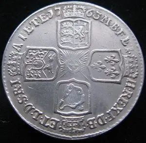 Оптовая Продажа Реплика 1763 Великобритания Northumberland копия шиллинга 90% coper производство