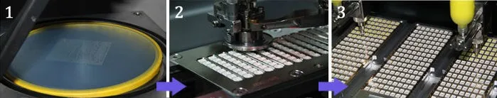 5 W белый светодиод 6000-6500 K с двумя тайваньский эпистар чипами для использования