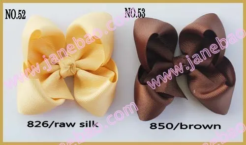 Разноцветные 1000 шт. 3.5 ''бутик волосы луки аксессуары