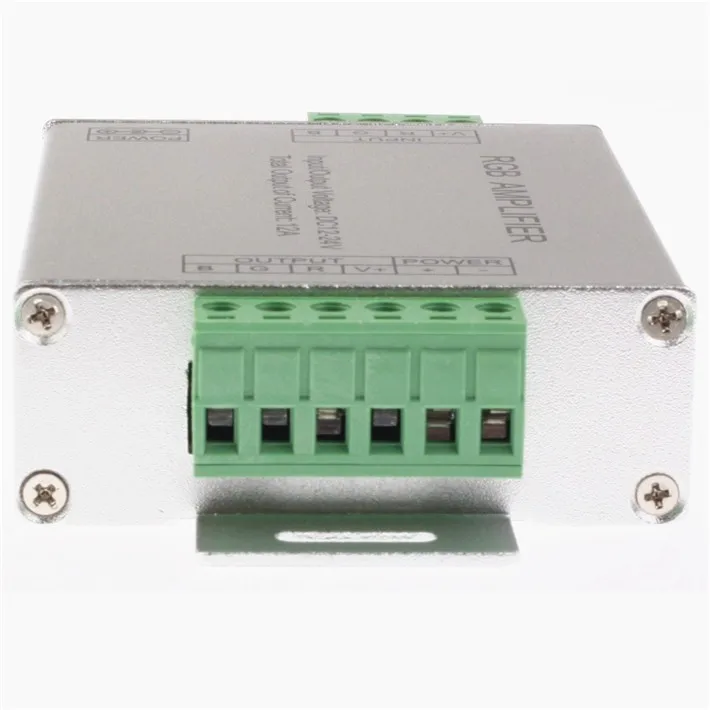 DC 12 V-24 V Алюминий корпус усилитель сигнала, RGB для SMD 3528 5050 Светодиодные ленты свет