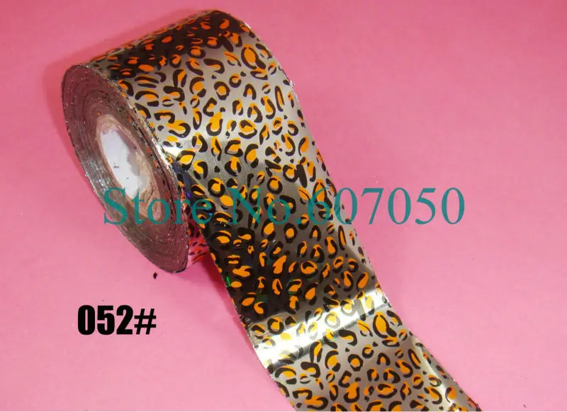 60 шт. (= 30 конструкции) x 2013 Лидер продаж Новый леопардовый переводная Фольга для ногтей наклейки (20 см * 4 см) для ногтей DIY-бесплатная доставка