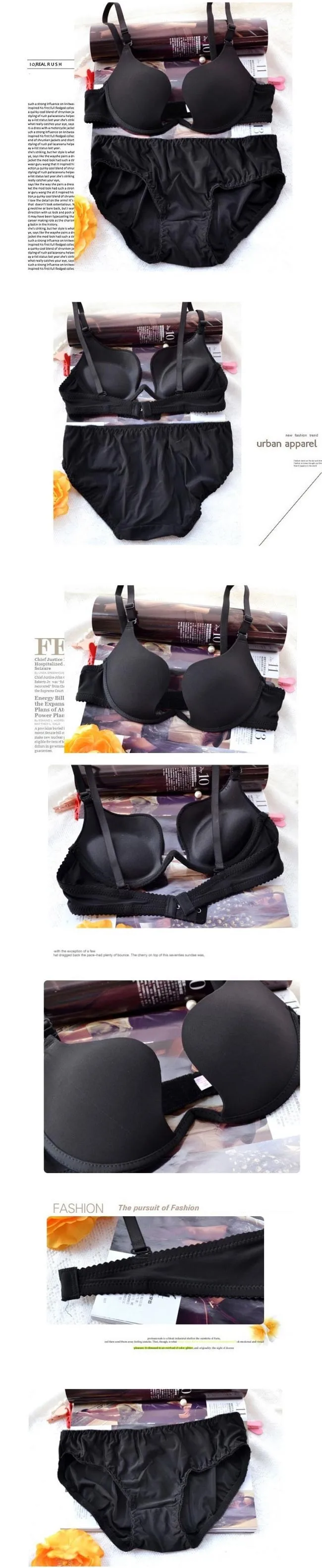 W-smooth-style-push-up-one-piece-sexy-bras-suits