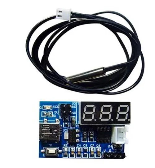 Free Shipping!! NTC temperature measurement board / with NTC temperature sensor /Electronic