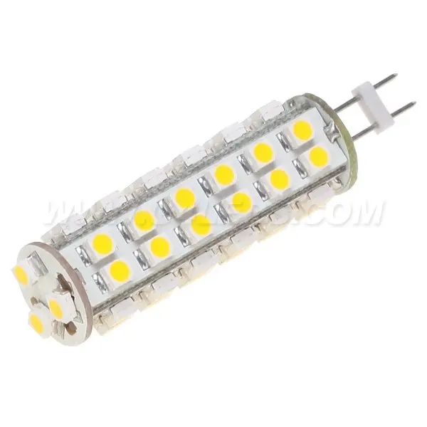Бесплатная доставка! 5 шт./лот Led G6.35 Кукуруза лампы 51leds 3528SMD белый теплый белый 12VDC 12VAC 24VDC 24VAC 3 W
