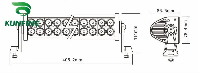 10~ 30 В/72 Вт Светодиодный светильник светодиодный рабочий светильник светодиодный светильник для внедорожника для грузовика прицепа SUV технического транспортного средства ATVBoat
