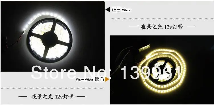 5 м/лот DC12V 5050 SMD 30Led/m Белый/красный/желтый/синий/зеленый/RGB Non-Водонепроницаемый светодиодные ленты
