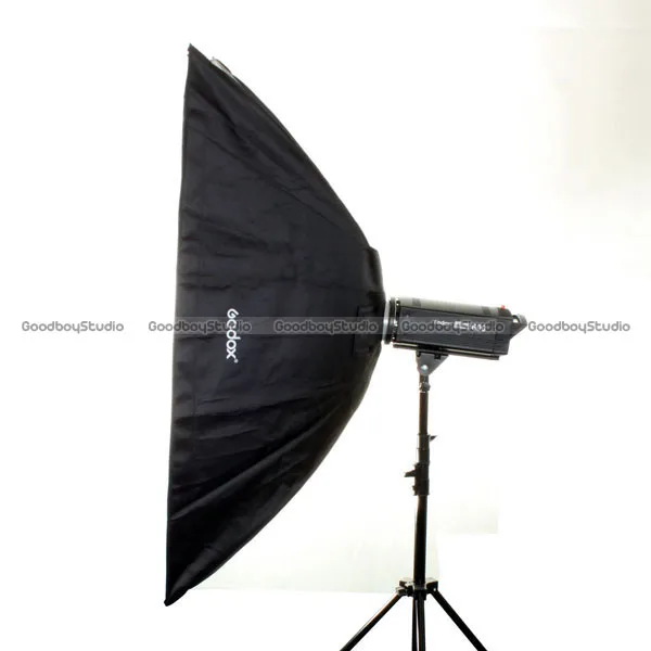 Софтбокс Godox Studio 3" x 47"/80x120 см с сотовой сеткой Broncolor Pulso/Compuls/Plus Mount Speedring