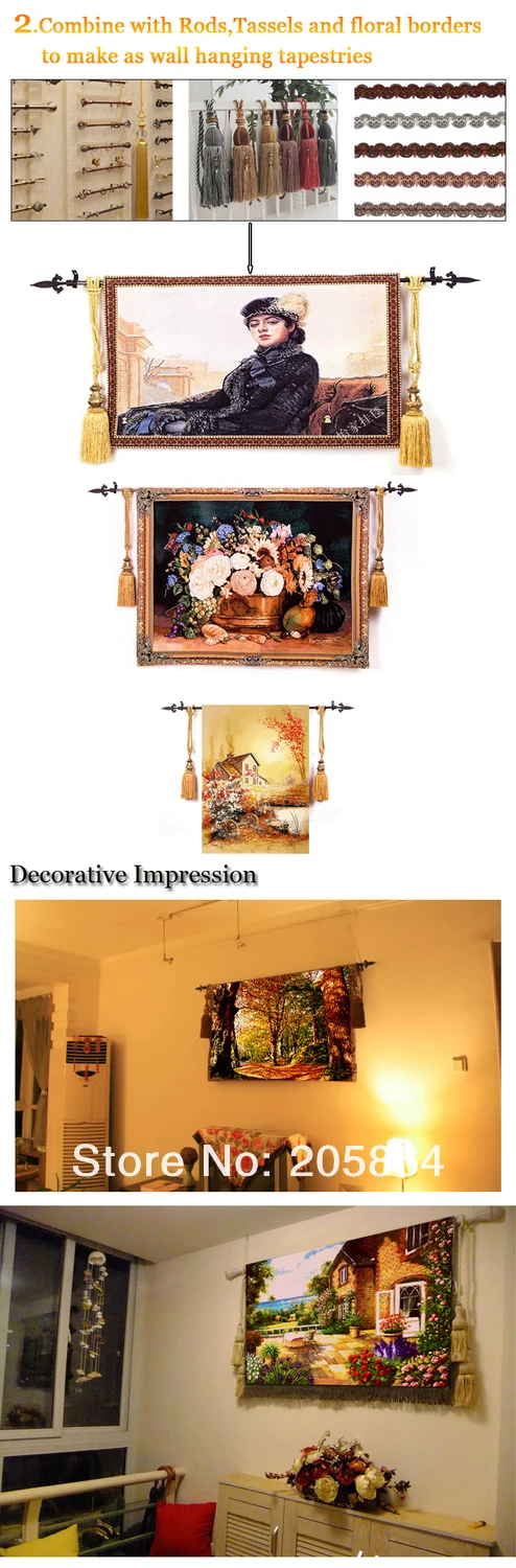 Различных размеров натюрморт гобелен картины для мебели, украшения ткани Картина гобелен