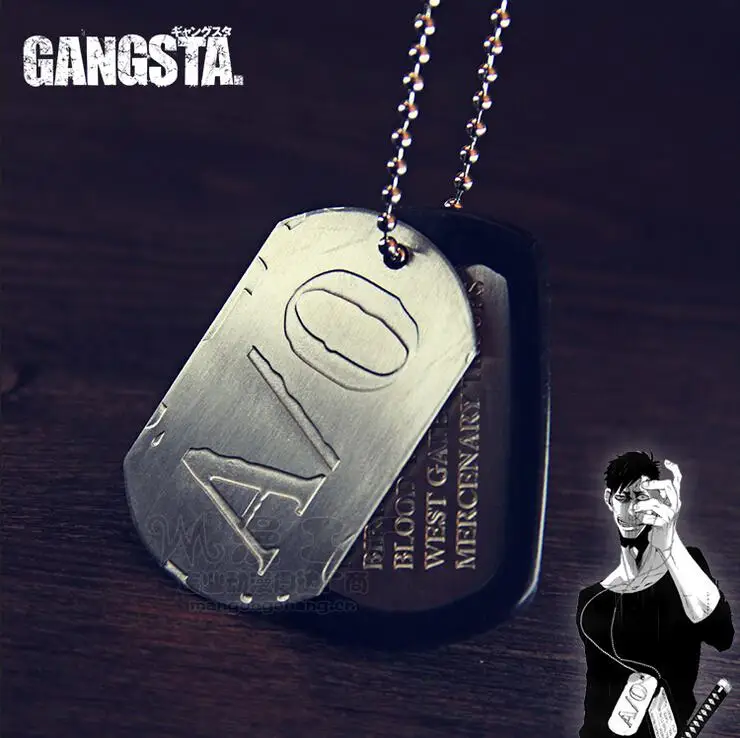 Hot New Gangsta Nicholas Dog Tag Nico Necklace A O Dusk Race Cosplay Acc Free Shipping Cosplay Weapon Cosplay Clothesacc Gps Aliexpress