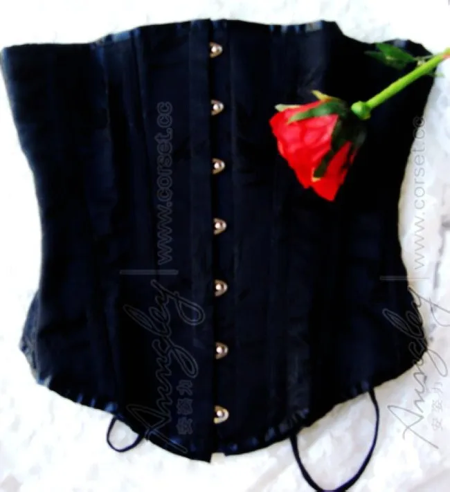 Sexy Waist Slimming Tightlacing Steel Boned Male Corset For Sale (2)