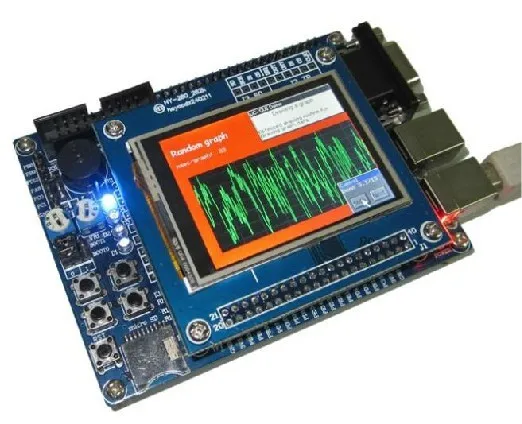 HY-STM32 макетная плата MINI(512K FLASH 64K SRAM)+ 2,4 дюймовый TFT модуль