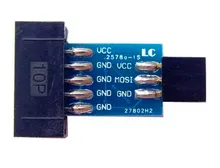 Free Shipping!!! AVRISP / USBASP / STK500 / 10PIN turn / 6PIN adapter plate /Electronic Component