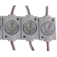 500 шт./лот 1.5 Вт SMD 3030 1 светодиодный модуль световой короб светодиодные модули с объективом 180 градусов инъекций высокая яркость сбоку освещения