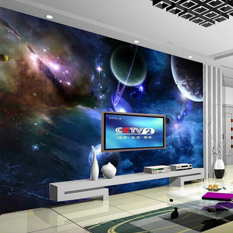 Custom 3D Murals Galaxy Fluorescent Photo Wallpapers Moisture Home Decor Wall Paper Roll Living Room Bedroom Wallpaper Landscape Custom 3D Murals Galaxy Fluorescent Photo Wallpapers Moisture Home Decor Wall Paper Roll Living Room Bedroom Wallpaper Landscape