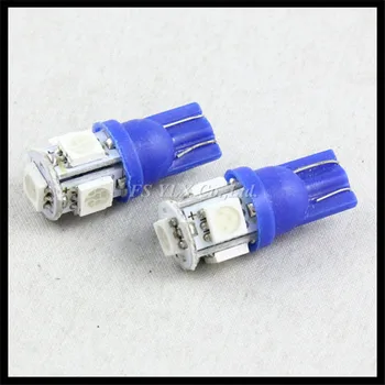 

T10 W5W 194 5SMD LED reading light Car T10 LED turn signal width light marker light bulb T10 W5W 5050 LED dashboard lamps