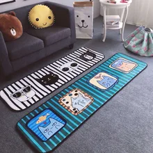 50*180 The Nordic Popular Logo Sunglasses Cat Carpet Antiskid Bedroom Area Rugs Kitchen Toilet Sitting Room Pad Enter Door Mat