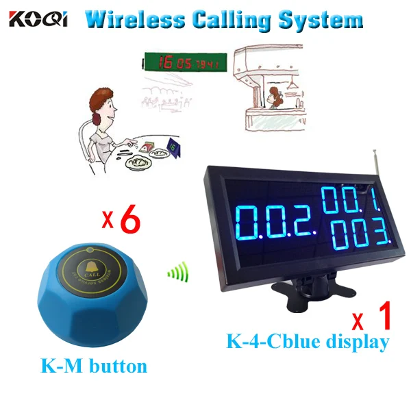 Больничная Система экстренного вызова телефон экран + K-M-синий электронный