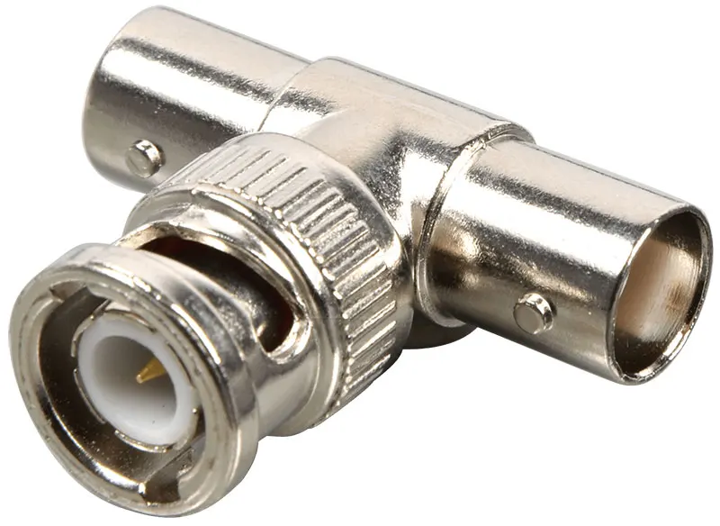 100PCS BNC Male to Double BNC Female Connector To Coaxial adapter Cable