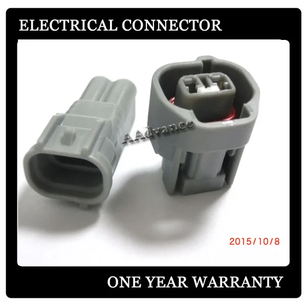 2 Pin sealed Toyota 1JZ-GTE | 2JZ-GTE / EVO MIVEC Gray Male Female Connector