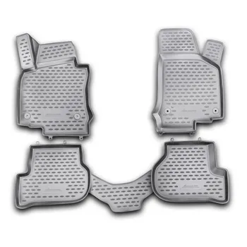

New 3d Floor mats for Volkswagen Golf VI 2009 2010 2011 2012 Delivery from Russia Stock Free Shipping