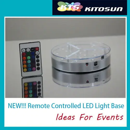 Silver-wedding-centerpieces-Lighting-6INCH-LED-Light-Base